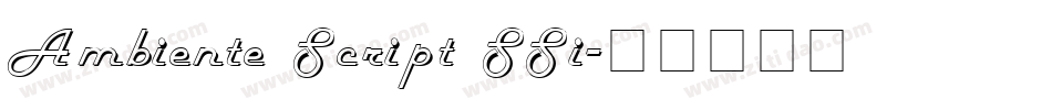 Ambiente Script SSi字体转换